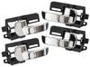 Nissan Qashqai 2007- interior door handles CHROME 4 pcs. set