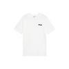 Fila Футболки Унисекс Белые С Круглым Вырезом Умеренный Прямой Крой FS2RSF2101X-OWH