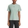 adidas Футболка Originals Essentials с круглым вырезом и коротким рукавом, однотонная, женские топы, зеленая JD1490