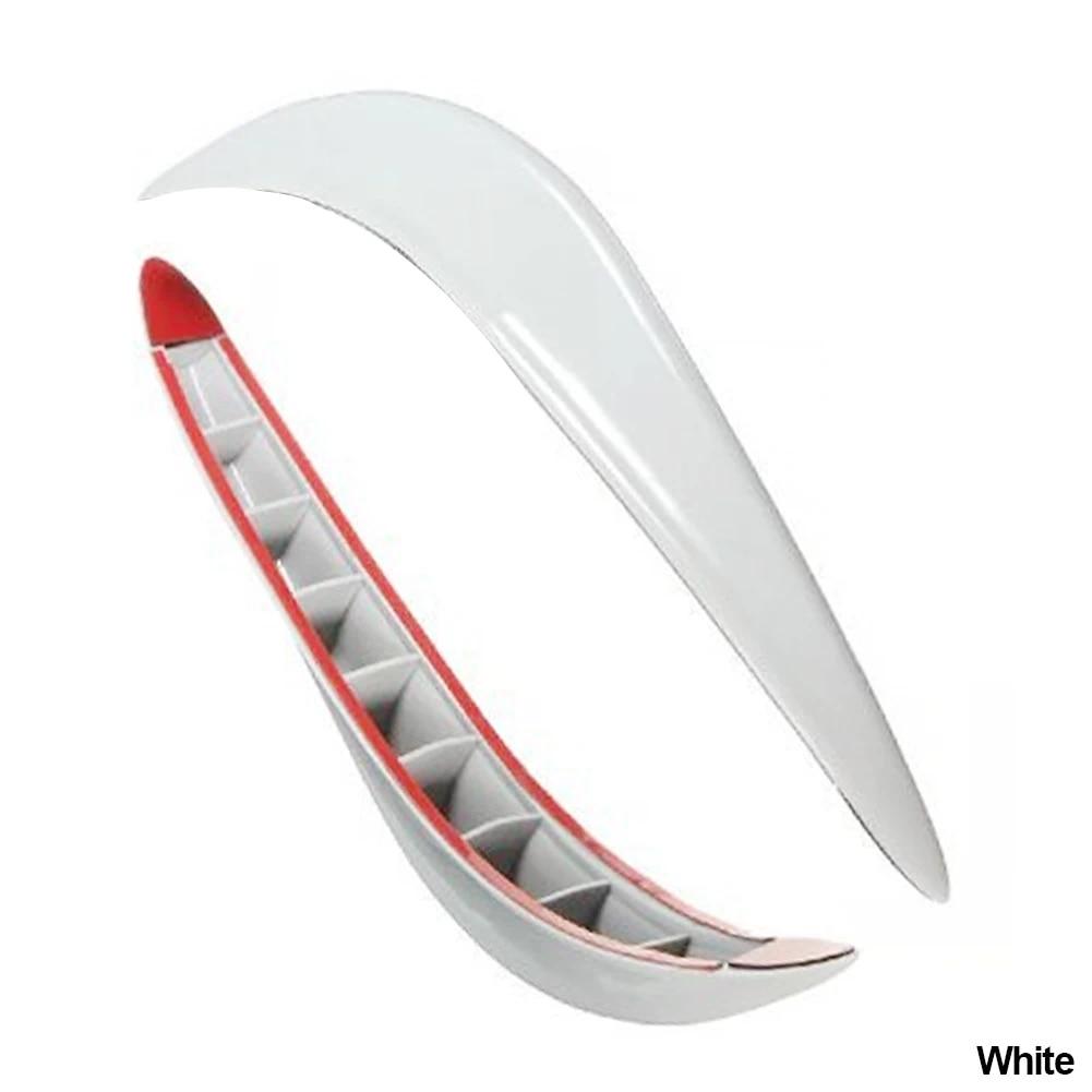 2Pcs Anti-Collision Scratch Patch Car Front Rear Bumper Corner Lip Guard Strip Sticker Protection Protector Crash Accessories