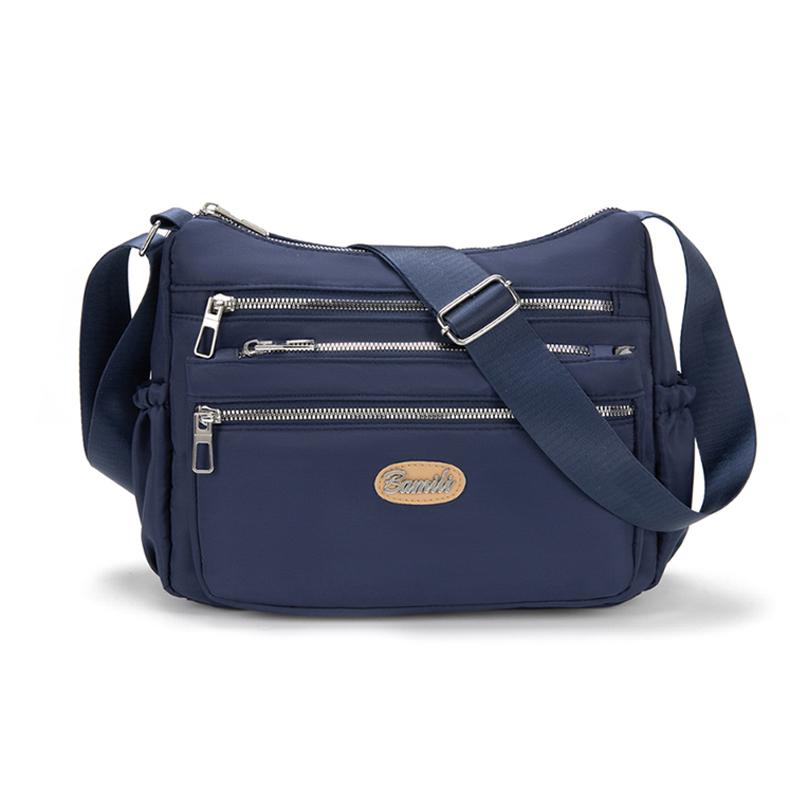 Женская нейлоновая сумка, большая вместимость, сумка через плечо, сумка для мамы, сумка через плечо