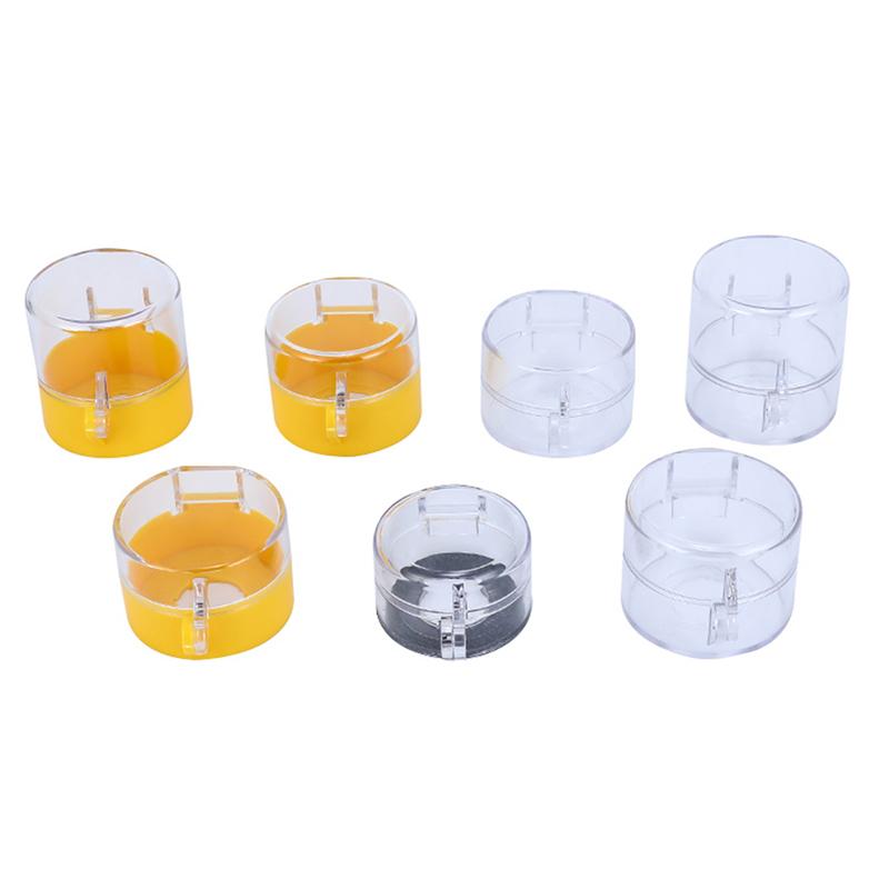 22Mm Push Button Switch Protective Cover Protective Cover Anti-Missing Elevator Emergency Stop Accessory Round Warning Ring