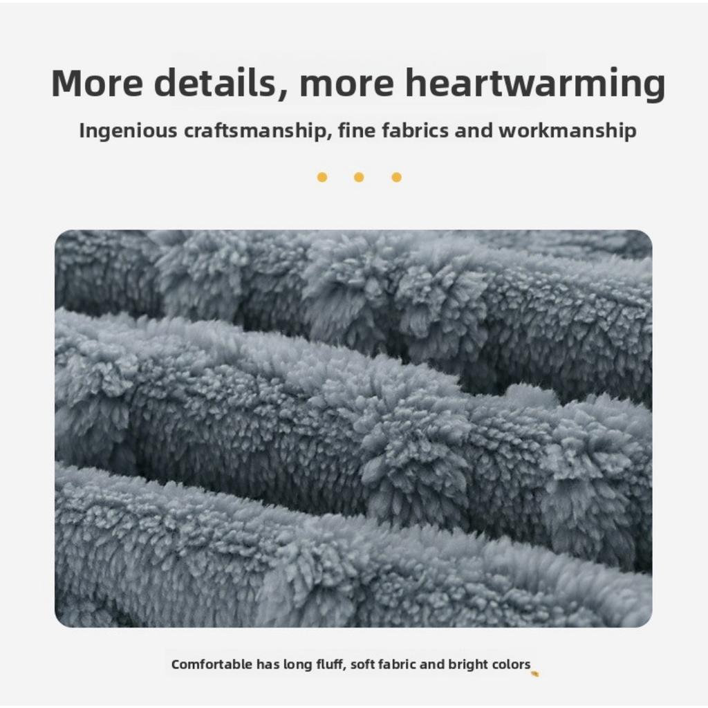 Single Layer Tower Skin Velvet Solid Color Blanket for Home Use, Simple Office Nap Blanket, Air Conditioning Blanket, Cover Blanket, Blanket