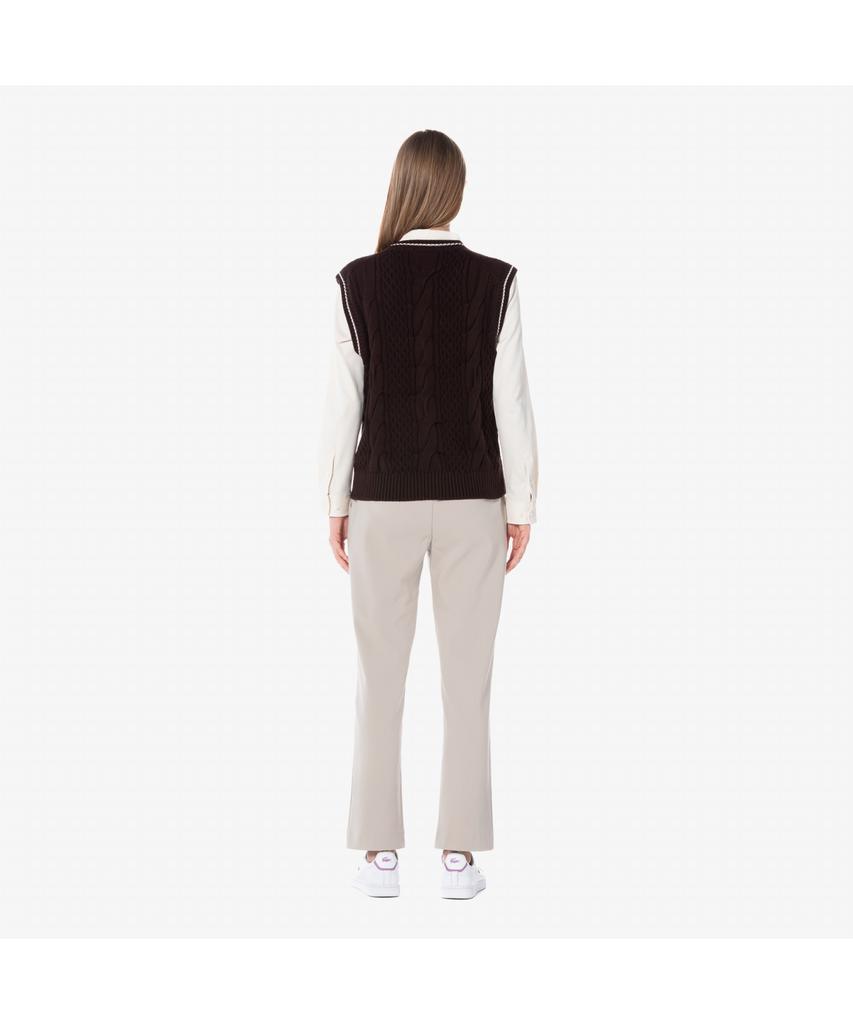 LACOSTE Женские зимние эластичные брюки с начесом и эластичным поясом Hf504E-54N Xfj