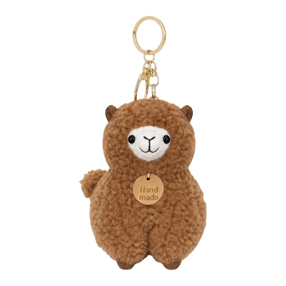 Cartoon Animals Stuffed Animal Little Plush Keychain Cute Alpaca Plush Home Decor