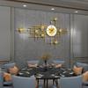 European Light Luxury Wall Clock, Living Room, High-end Home Decoration Clock, Wall Hanging, Fashionable and Creative Restaurant Clock