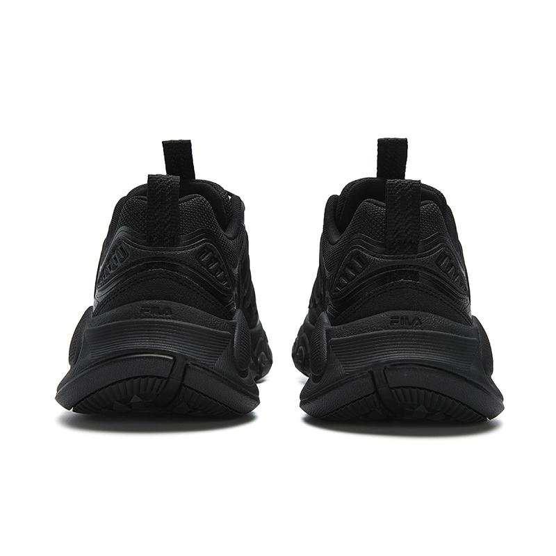 Fila TRUFFLE Амортизирующие Устойчивые к истиранию Легкие Увеличивающие рост Низкие Массивные Кроссовки Женские Черные F12W611104FBK