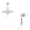 Мини серьги-подвески Vivienne Westwood Bas Relief 62020025 02p116