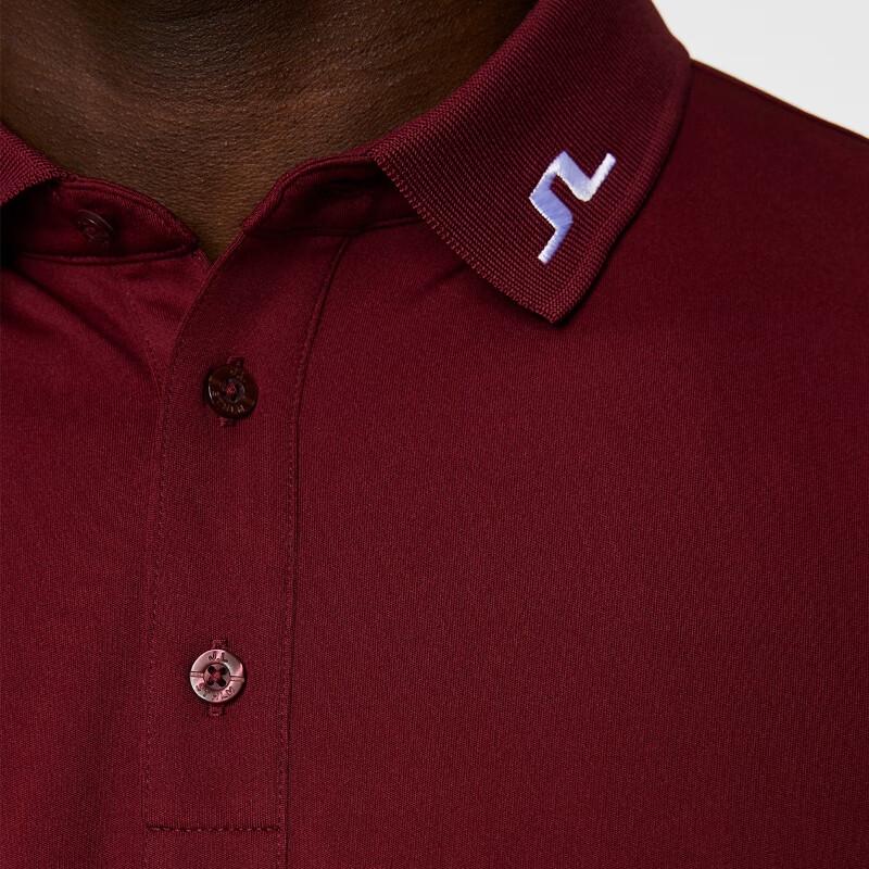 J.Lindeberg Men's Golf Stretch Quick-Dry Polo Shirt