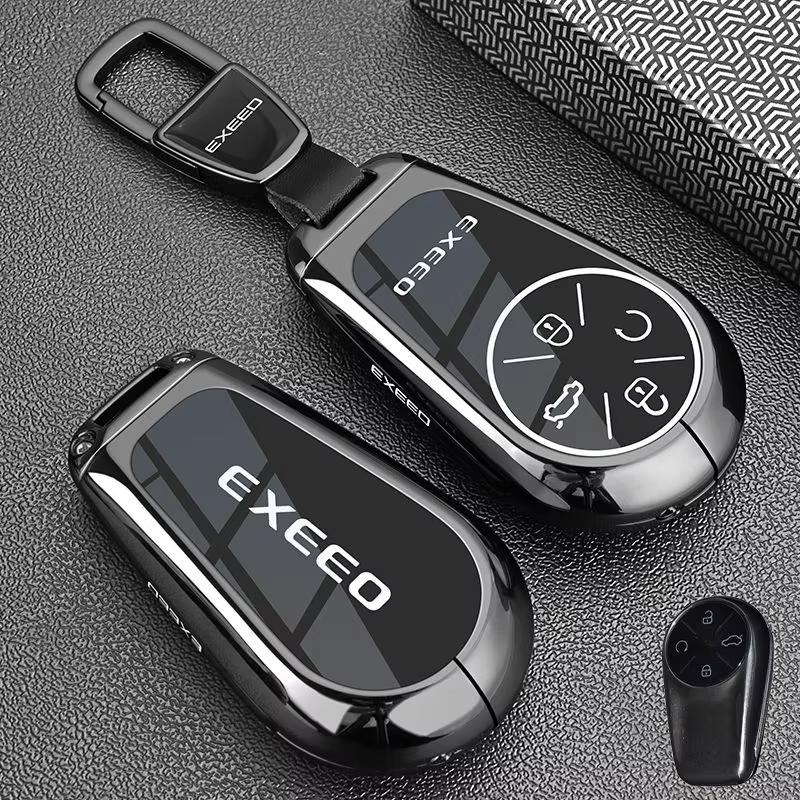 Ключница Брелок для Exeed VX 2025 Для Chery Exeed RX CDM\LX TXL PHEV Модифицированный Брелок Чехол Защита Автоаксессуары