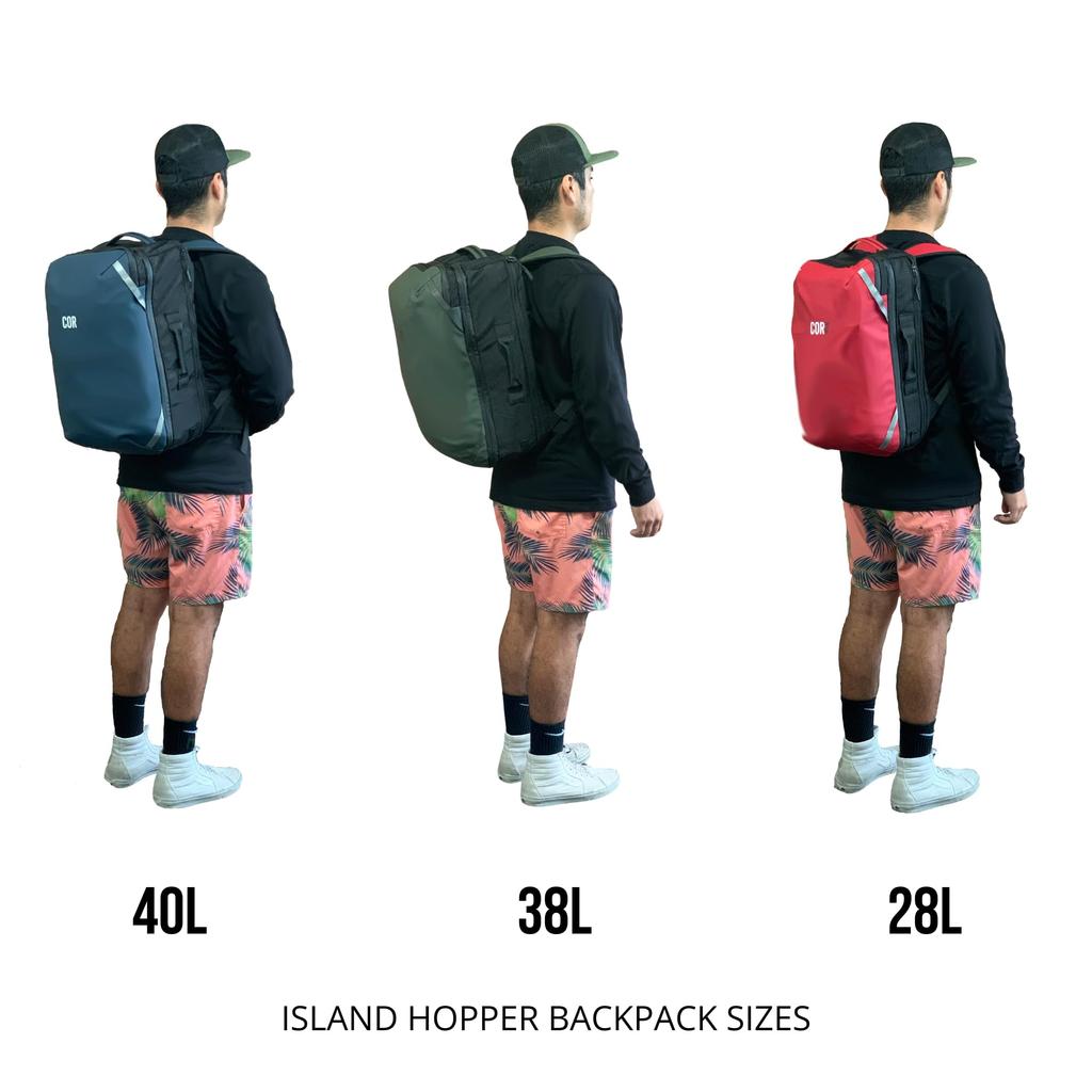 Рюкзак Island Hopper Ultimate Travel Pack, черный [COR Surf] (28л,