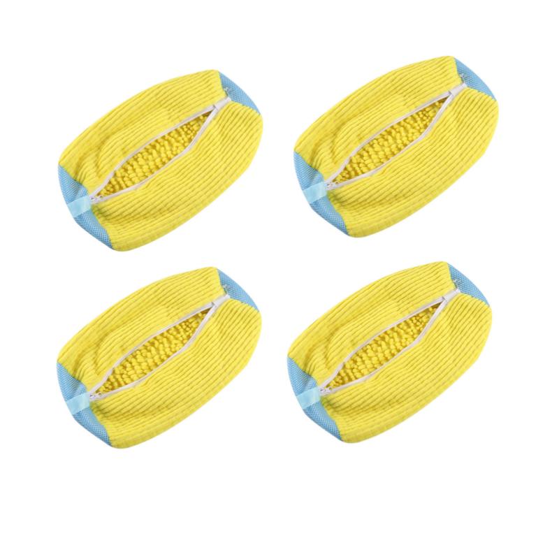 Мешки для стирки Обувной мешок для стиральной машины-на молнии Мешок для стирки с богатым пухом внутри, Идеально подходит для кроссовок и повседневной обуви