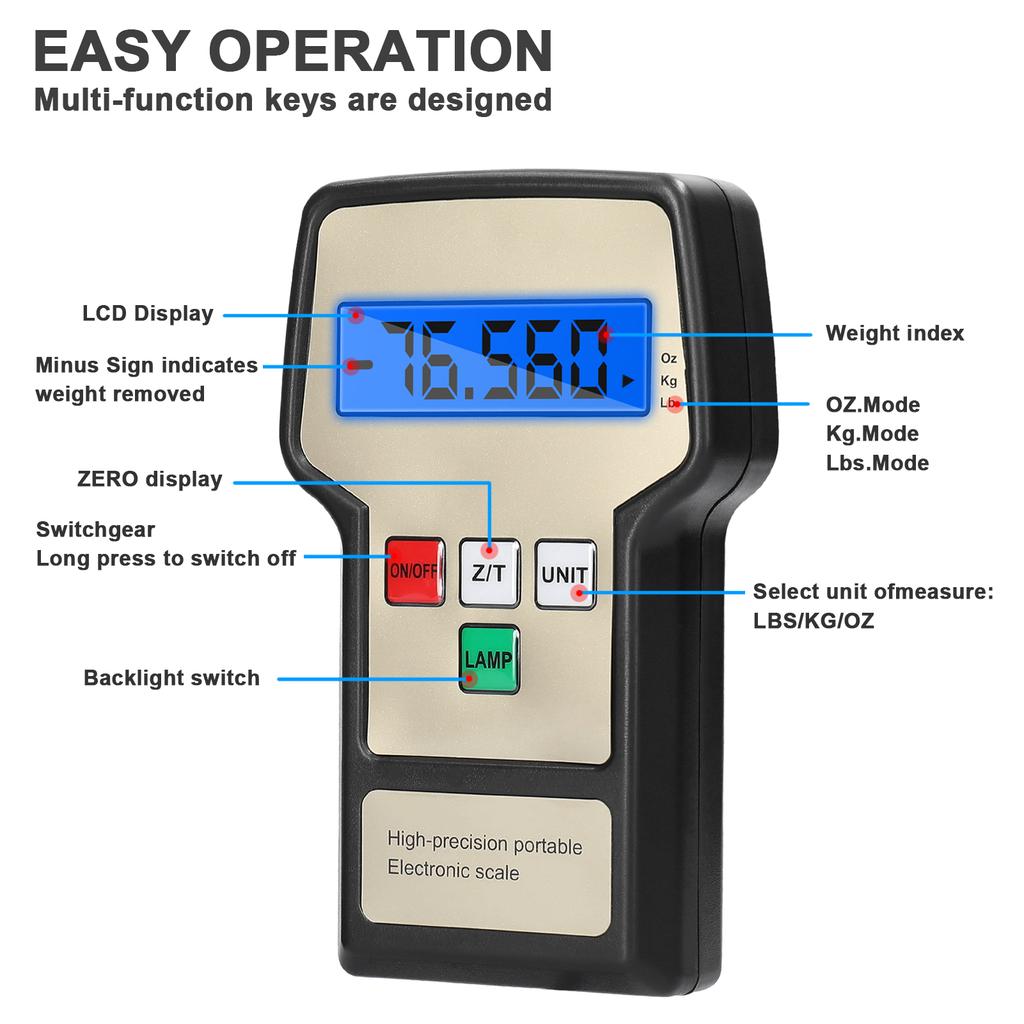 Digital Refrigeration Scale High Precise Electronic Scale for Refrigerants Refilling Central