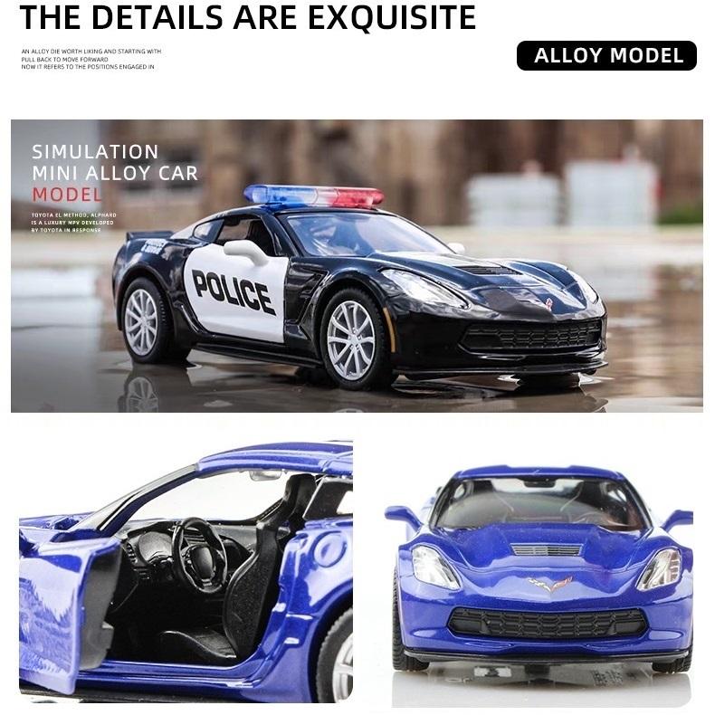 Chevrolet Corvette C7 Grand Sport Симуляция Литая модель и игрушечный автомобиль Машинка с инерционным механизмом и открывающимися дверями RMZ city 1:36 Металлических Моделей Суперкаров