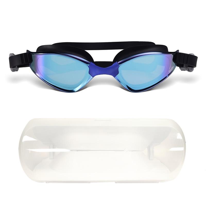 Профессиональные поляризованные очки для плавания для взрослых, герметичные, с защитой от запотевания и ультрафиолета, для подростков, мягкие силиконовые очки для бассейна