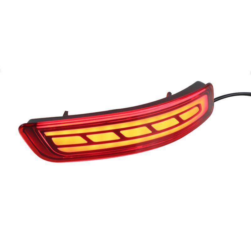 1Pair Car Rear Bumper Light (LH+RH)Brake Light Warning Light For Toyota Corolla 2014-2018