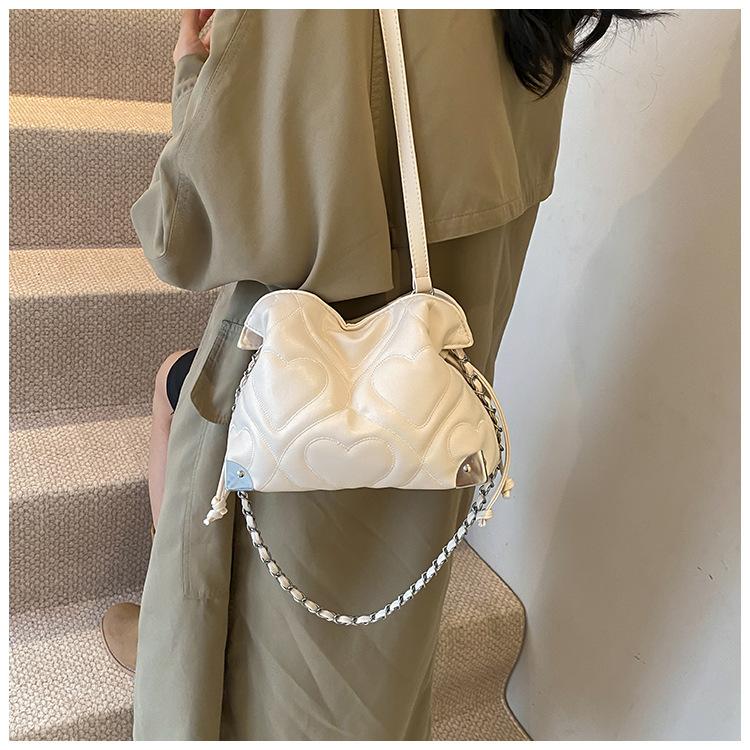 Модная сумка-ведро на осень и зиму, ретро-ромб, простой и нишевый выбор.