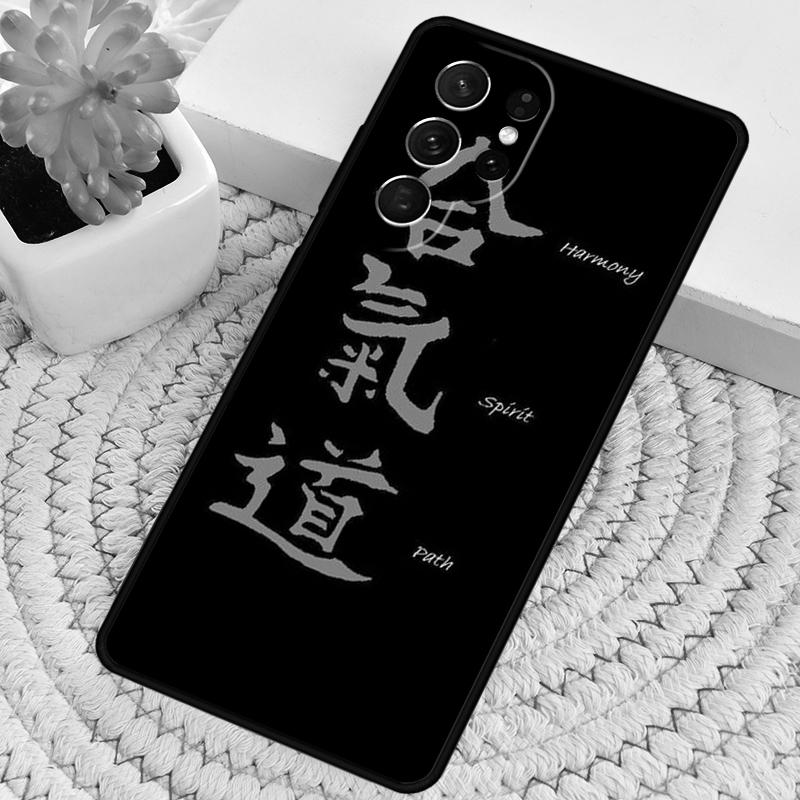 Япония Боевое Айкидо ТПУ Силиконовый Чехол Для Телефона Для Samsung Galaxy note 10 pro S26 S25 S24 S23 S22 S21 Plus S25Ultra Capa Чехол