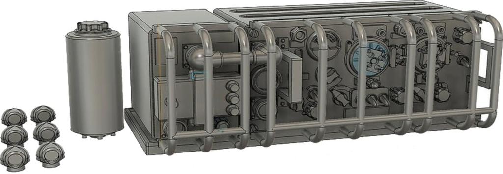 ITA3 British 19 Radio WWII British Plastic Model Kit Parts ITA348041 1/48 No. (for Vehicles) (Military)