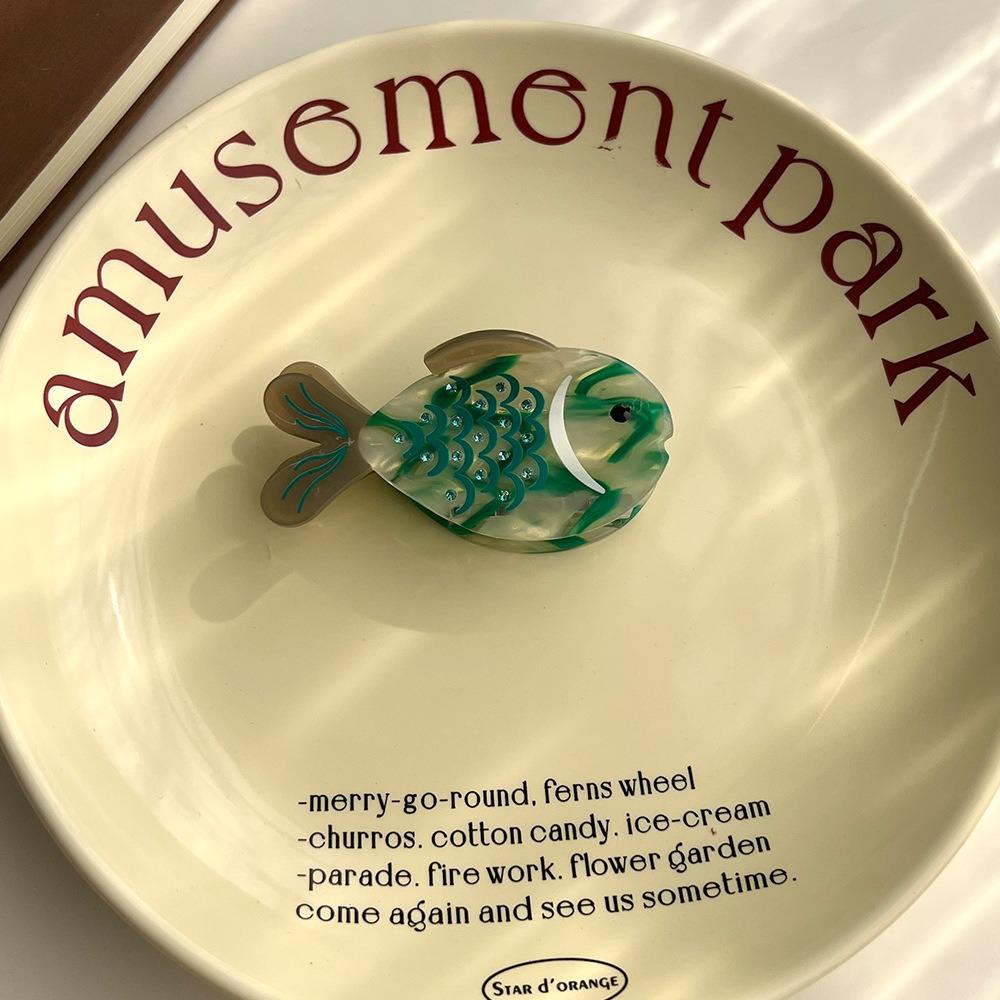 Cute Fish Collection Hair Clips Colorful Hair Accessories Trendy Hair Claw  for Women