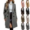 Women's Fashion Jacket Casual Solid-color Long-sleeved Cardigan Long Coat