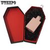 WTEMPO 1 шт 21,7*11,6*3,3 см готические мини-коробки для Хэллоуина из бумаги в форме гроба подарочные коробки для шоколада, конфет, духов с крышкой