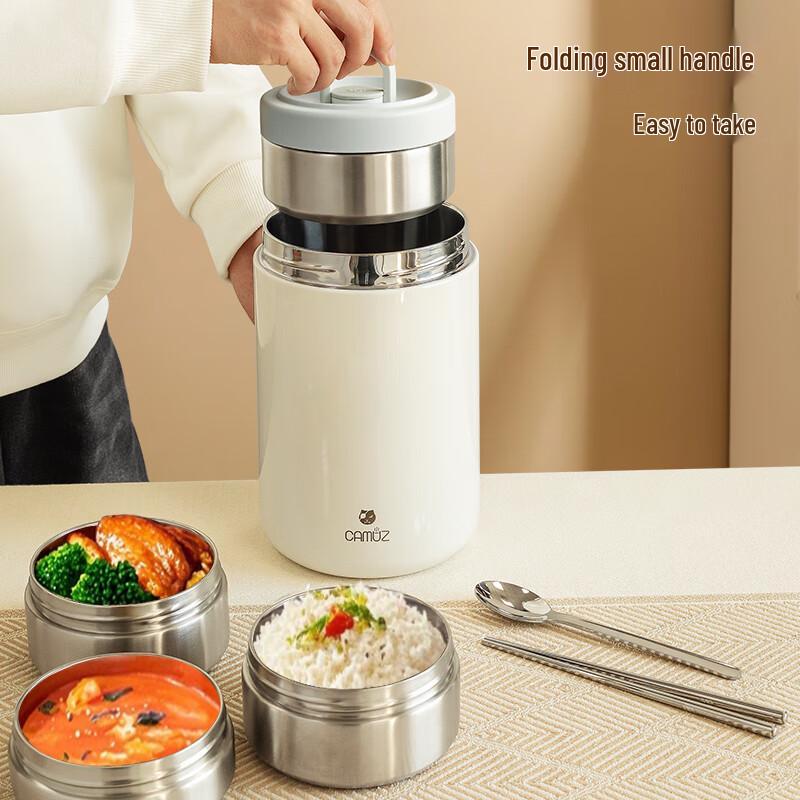 CAMUZ 316 Stainless Steel Insulated Lunch Box