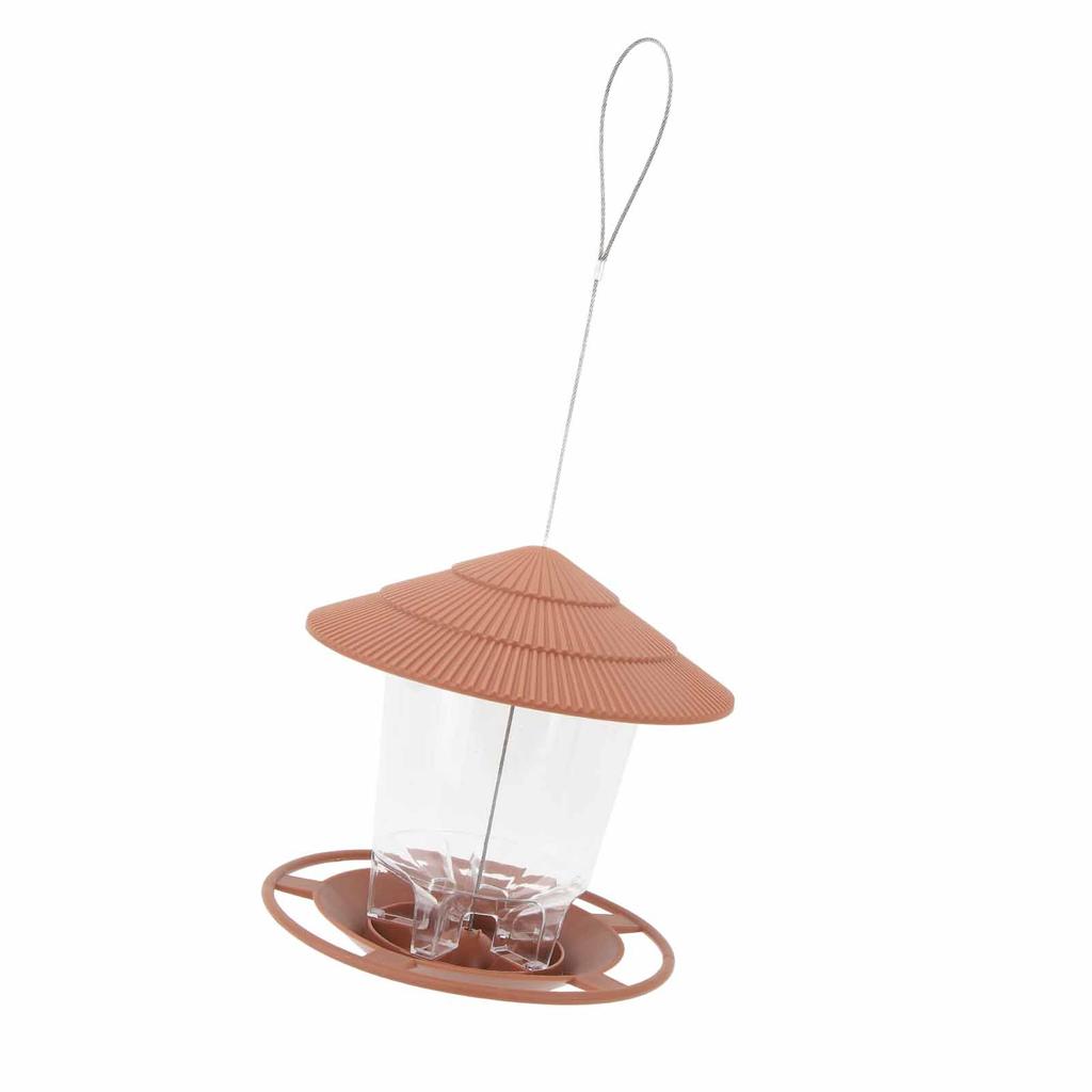 Кормушка для птиц Инновационная защелкивающаяся крышка большого размера Автоматическая подвесная наружная кормушка для птиц