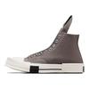 Rick Owens x TURBODRK Chuck 70 Бесшнуровочные Железо Унисекс Кроссовки Коричневый Белоснежный Натуральный-Слоновая кость A03938C