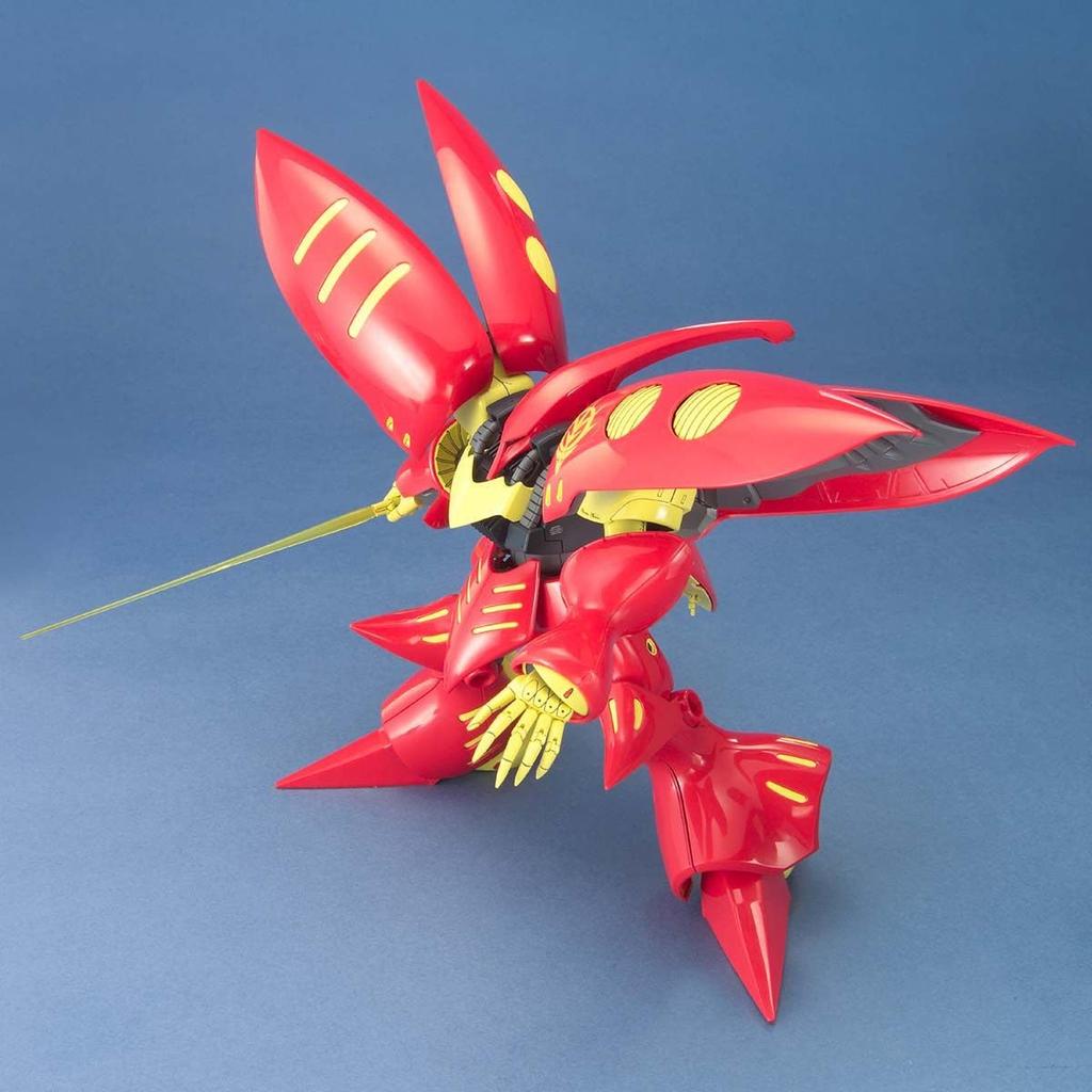 BANDAI SPIRITS MG Mobile Suit Gundam ZZ Qubeley Custom Scale Plastic Model Kit Mk-II (Puru Two's Unit) 1/100 Pre-Colored