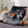 1pc Skull Crossbones Artwork Soft Throw Blanket Flannel All Season Light Weight Living Room/Bedroom Warm Blanket. M729012
