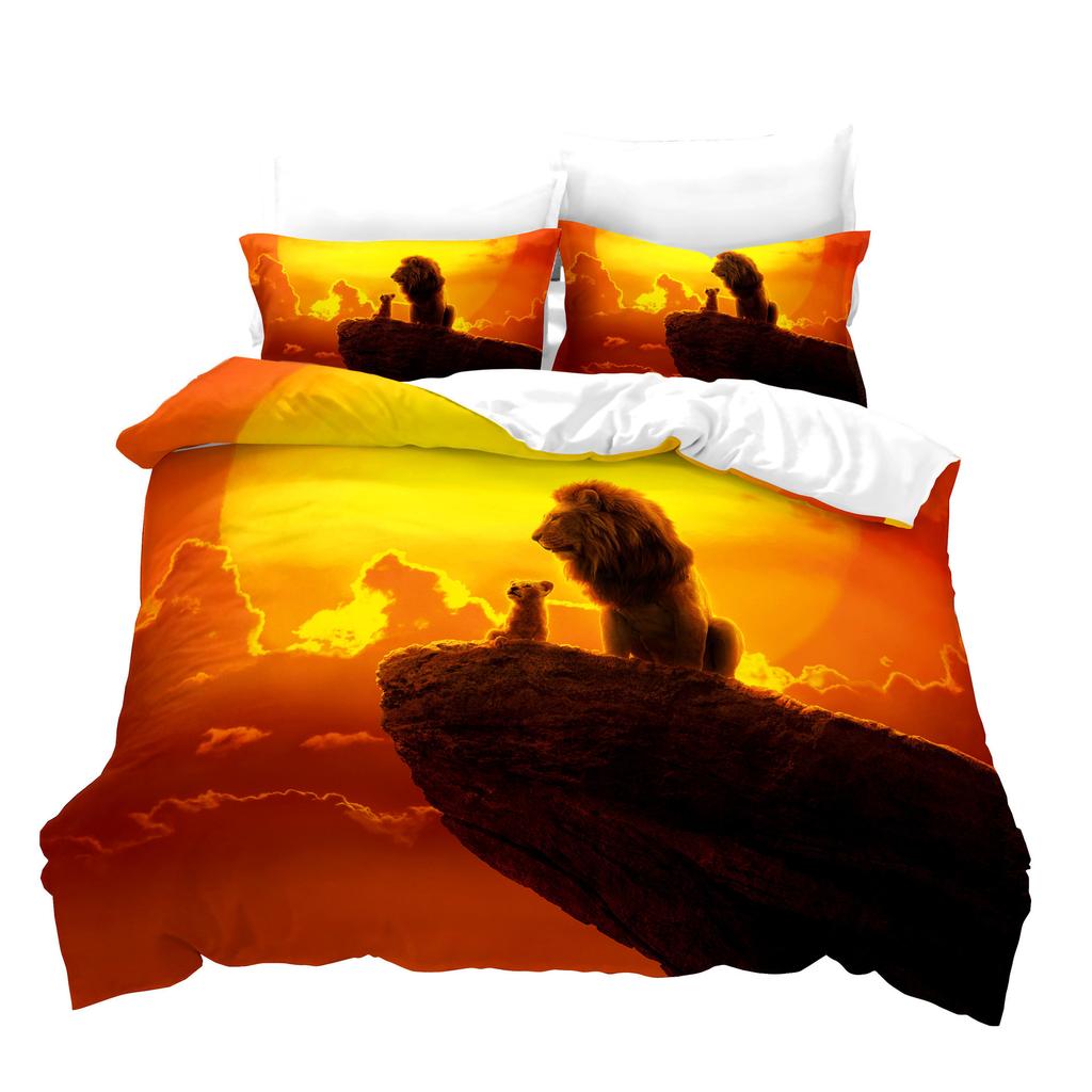 Sales Of The New 3D Printing Three-Piece Kit Digital Printing Quilt Cover Can Be