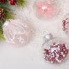 6cm Christmas Tree Balls Ornament Pink Blue Xmas Hanging Tree Bauble Pendants Home Party Decor Navidad 2026 Decoración Gift