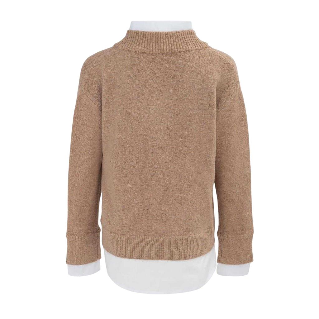 Miso Womens/Ladies Knitted 2 in 1 Jumper