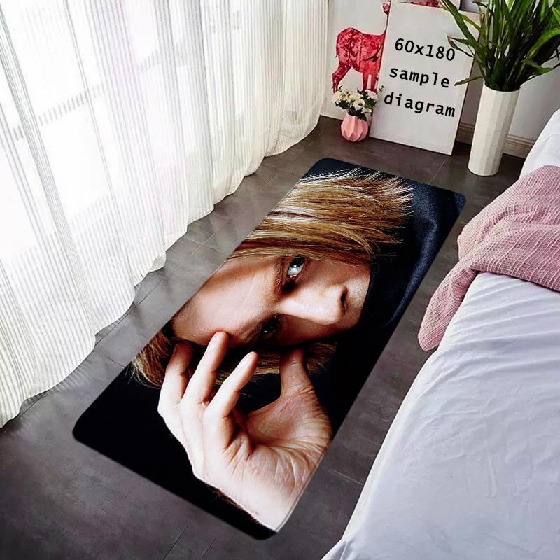 House Entrance Doormat Hallway Carpet David Bowies Living Room Rugs Foot Carpets Bath Rug Floor Mats Non-slip Home Decor