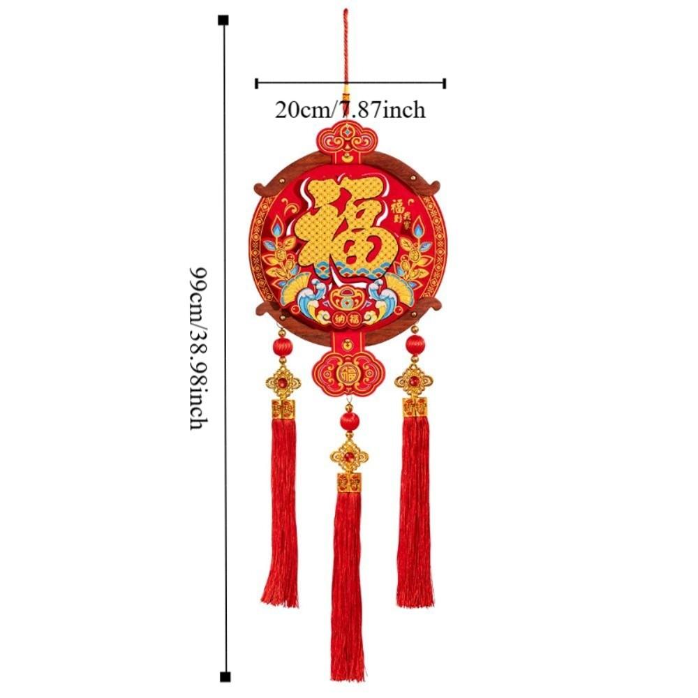 Chinese Style Spring Festival Door Decoration Traditional New Year Hanging Ornaments  Home