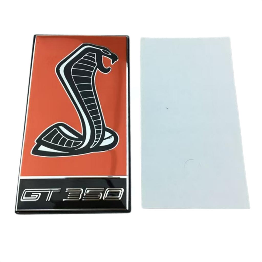 3D Metal Snake Cobra logo Car Front Grille Badge Side Fender Rear Trunk Emblem Stickers Auto Styling Accessories
