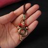 Wealth Zodiac Keychain Animals Car Key Chain Charm Snake Key Ring  Men