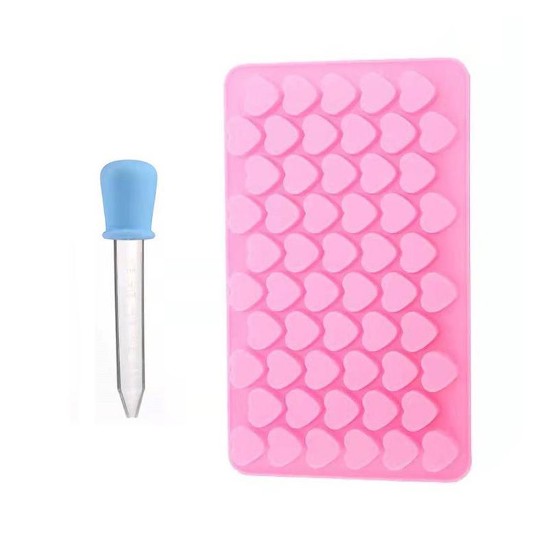 Силиконовая форма для желе в виде мармеладного мишки с капельницей для изготовления конфет, форма для льда, инструменты для самостоятельного украшения выпечки