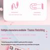 104-клавишная проводная механическая игровая клавиатура - Синий/Черный переключатель, Бесшумная, Стильная для офиса и киберспорта