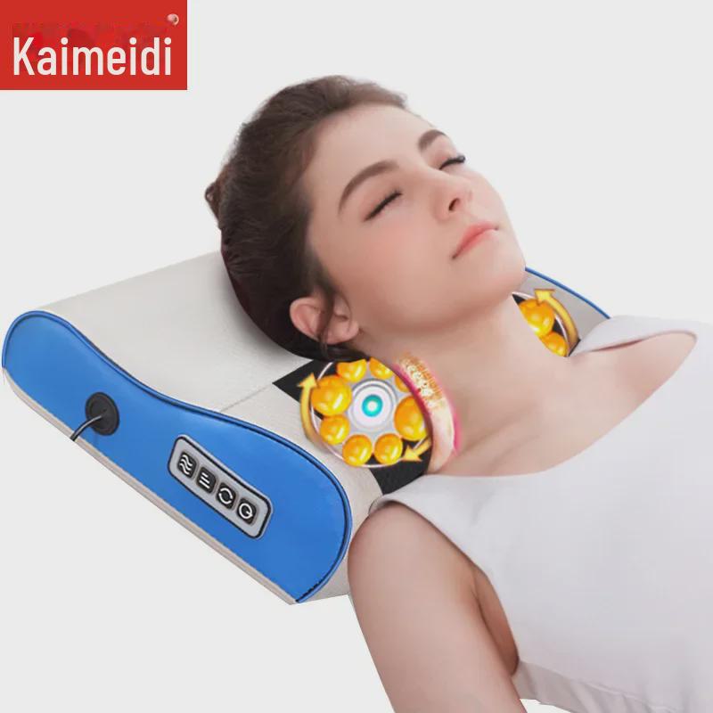 Электрическая подушка-массажер для всего тела - Подарок для облегчения боли в шее, плечах, спине и пояснице