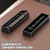 AABIB1 Car Temporary Parking Card Phone Number Hidden Stop Sign Card Plate For Benz Exclusive AMG SPRINTER V CLASS VIANO W124 W203 W204