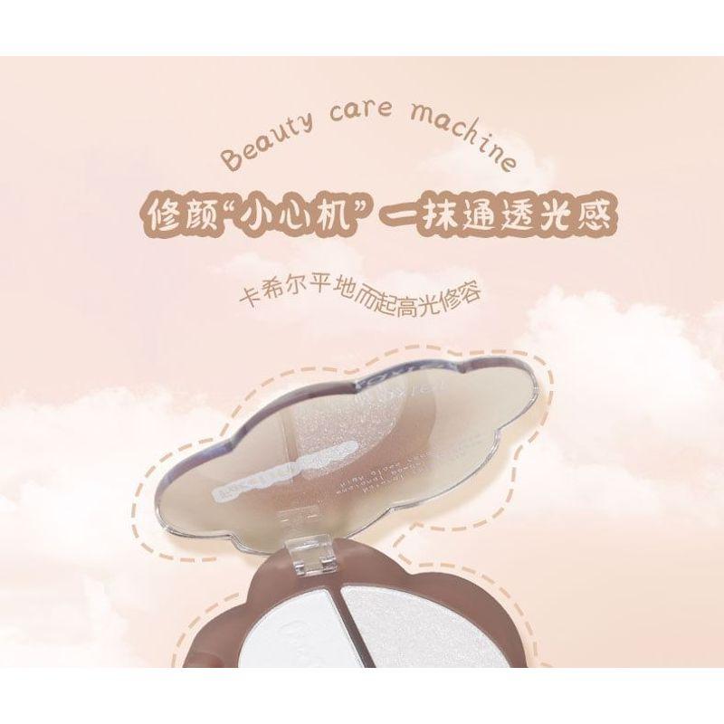 Kaxier - Палитра хайлайтеров-брелоков 'Облако' - 6 цветов