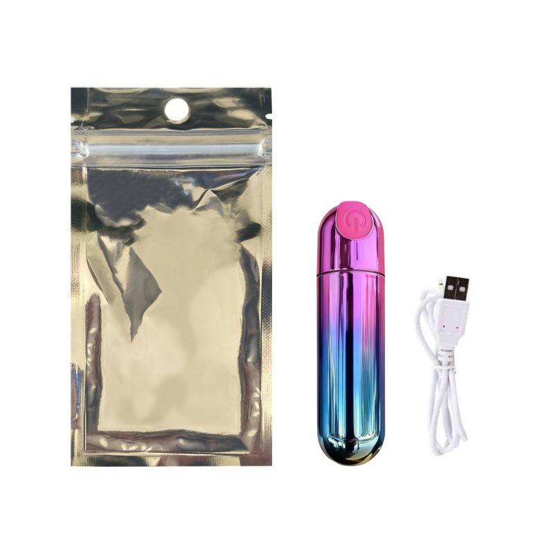 Беспроводной USB Перезаряжаемый 10-скоростной Вибратор-Пуля и Анальный Массажер