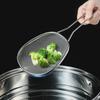 Japanese Stainless Steel Mesh Colander Spoon for Noodles, Dumplings, and Hot Pot