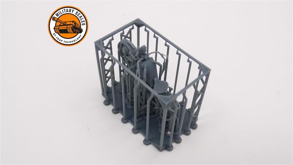 IDAP Technology Масштаб 1/48 Польский Военный Мотоцикл Sokol 1000 Набор для 3D-печати PD48173