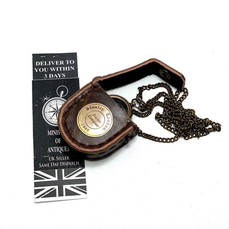 Mini Compass Locket Necklace, Tiny Brass Compass, Compass Pendant, Handmade Gift, Gift for Her, Gift for Him, Mens Gift, Valentines Day Gift