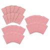 100/180/240Pcs Nail Sanding Discs Nail Buffing Sheets Highly Grit Sandpaper Pads Portable for Salon & Personal Use