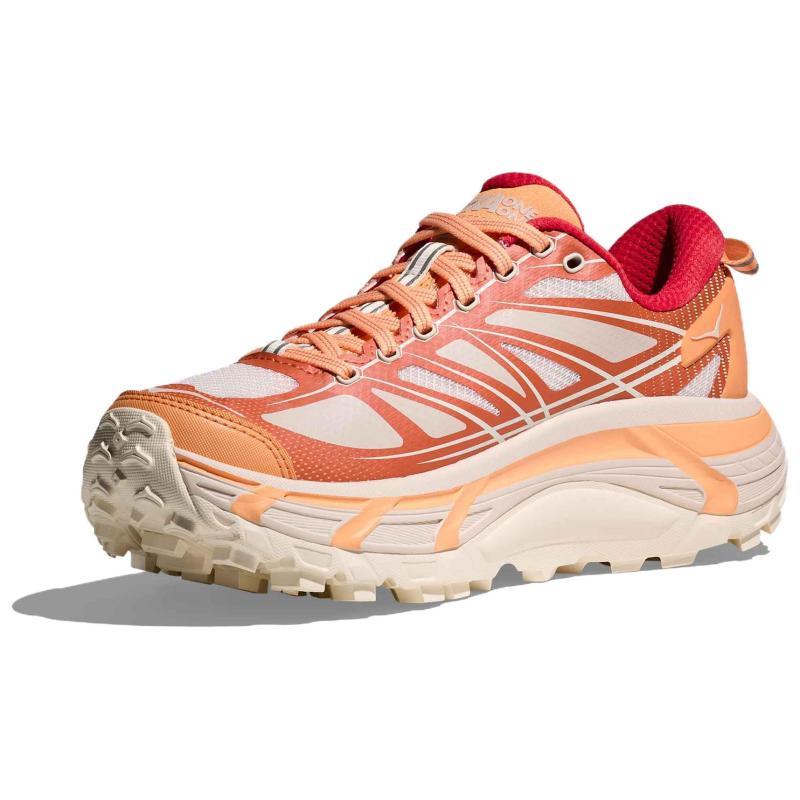 HOKA One One Mafate Speed 2 Поддержка Повседневные Беговые Кроссовки Унисекс Оранжево-Бежевые Кроссовки 1126851-PLTN