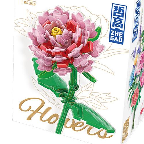 Flower Model Eternal Bouquet Building Blocks Creative Home Desk Plant Decoration Assemble Bricks Educational Toy Girl Kids Gifts